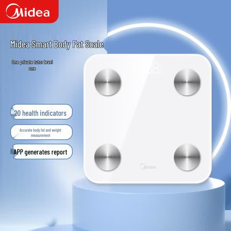 Midea Smart Body Weight Scale with LCD Display (CN version)