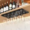 Inverted Red Wine Cup Holder Portable Kitchen Cups Rack Home Wines Cabinet Non Perforated Suspension Bracket Goblet Glass Holder