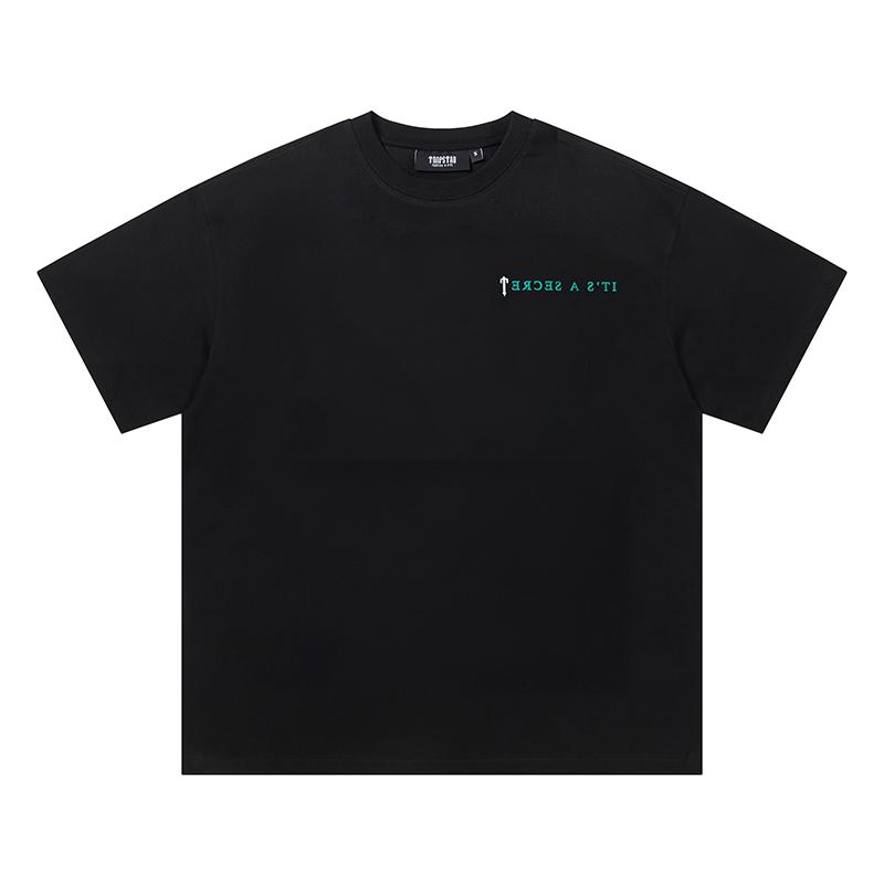 699 Trapstar London 2025 Summer New High Quality Cotton Round Neck Loose Large Size Men's and Women's T-shirt Couple T-shirt