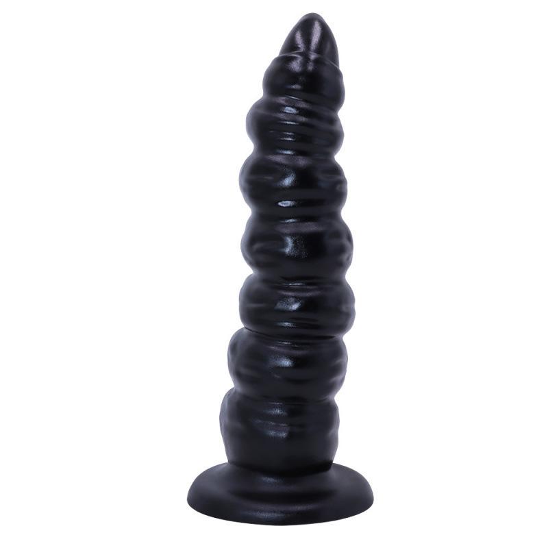 Alien Suction Cup Large Anal Plug With Tail & Beads - Erotic SM Anal Dilator