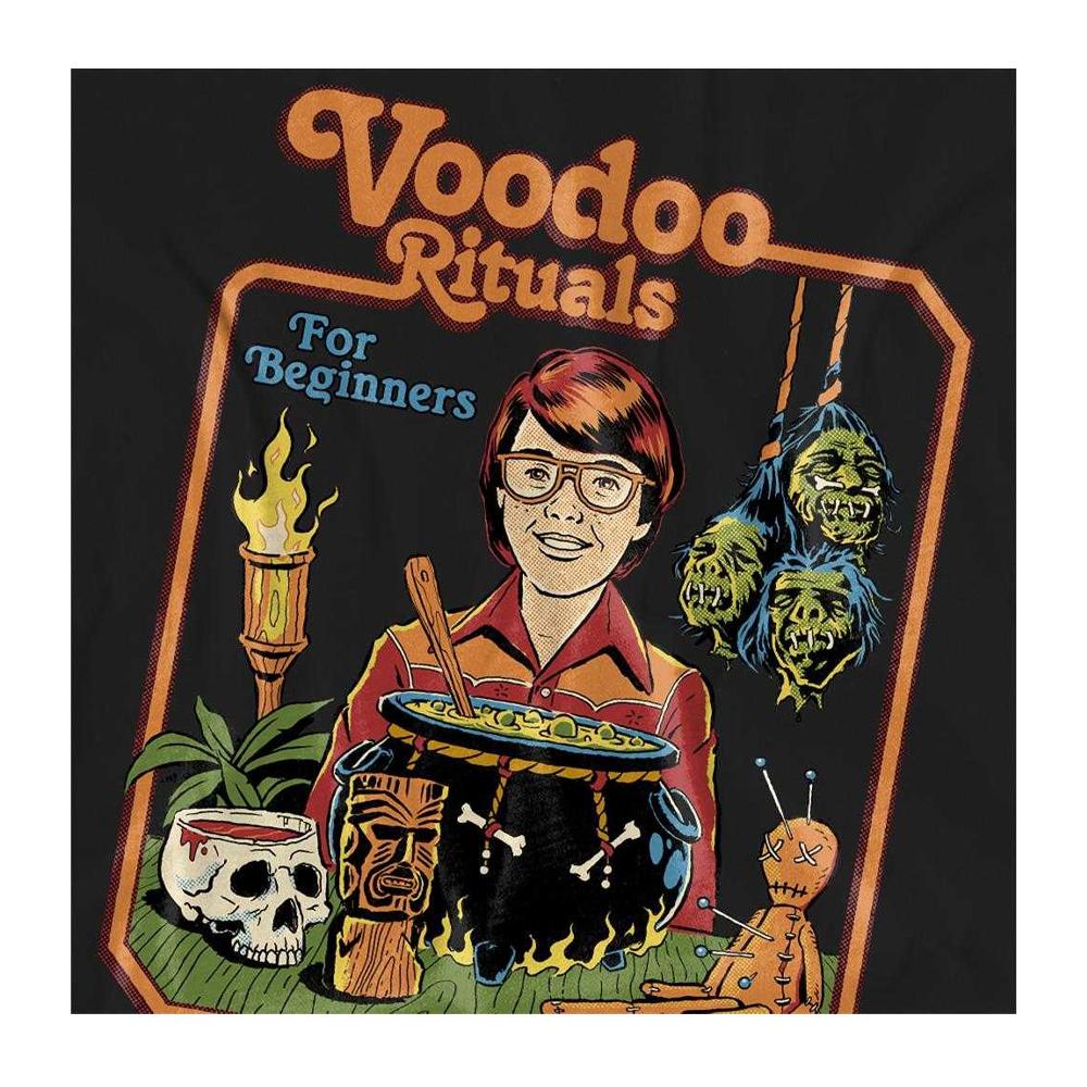 Steven Rhodes Womens/Ladies Voodoo Rituals For Beginners T-Shirt