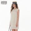Teenie Weenie Bear Sweet Sleeveless Babydoll Dress