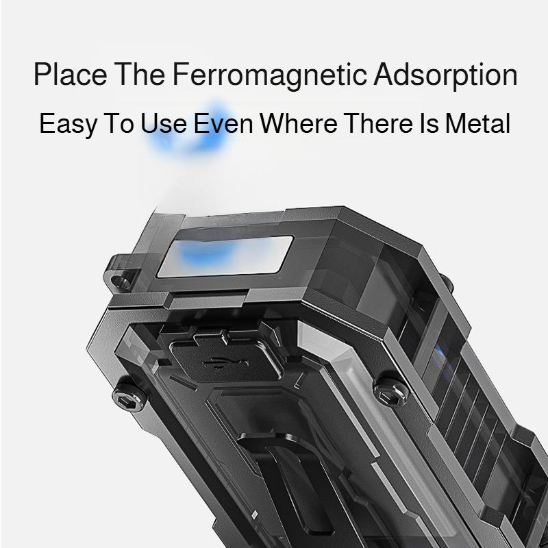 Multifunctional Strong Light Flashlight Rotating Work Light Outdoor Maintenance Warning Light Bright Auto Repair Work Light