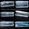 Stylish and Durable Shaving Storage Box for Men's Razors, Easy To Carry and Keep Clean and Keeps Your Shaver Well-Organized