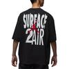 Jordan Air T Shirts Men's Black Crew Neck Moderate IF1805-010