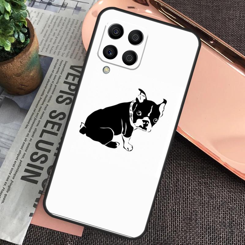 French Bulldog Design For Samsung Galaxy M55 M15 M13 M23 M33 M53 M30s M31s M12 M32 M52 M20 M21 M51 M34 M54 Case