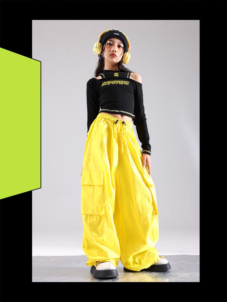 Trendiges Jazz-Tanzkostüm-Set für Mädchen für Auftritte und Laufstege