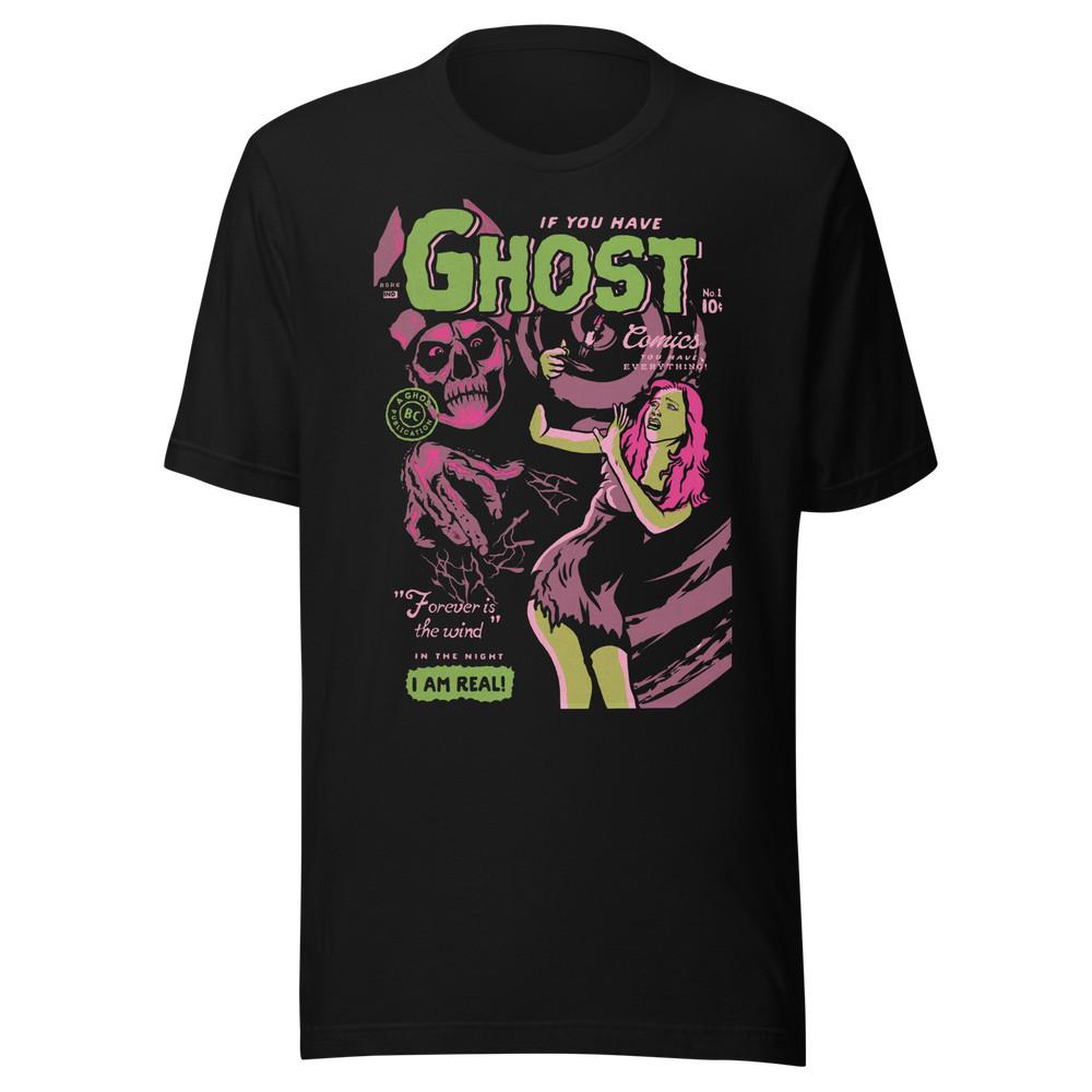 

Stakes Ghost Comics Vintage T-Shirt Tops Tee T-Shirt Tops Tee Black New 2XL