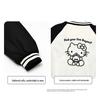 Girls' Cat-Themed Baseball Jacket - 2025 Spring/Autumn Casual Children's Top