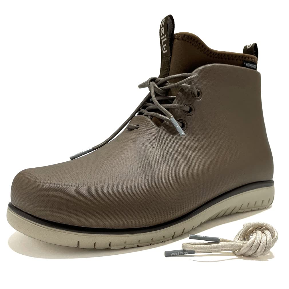 

Chill XP Легкие Водонепроницаемые Дождевые Размер Мужские Ботинки Панто-Пола с Высоким Голенищем, Коричневые, 26.5см кофейный