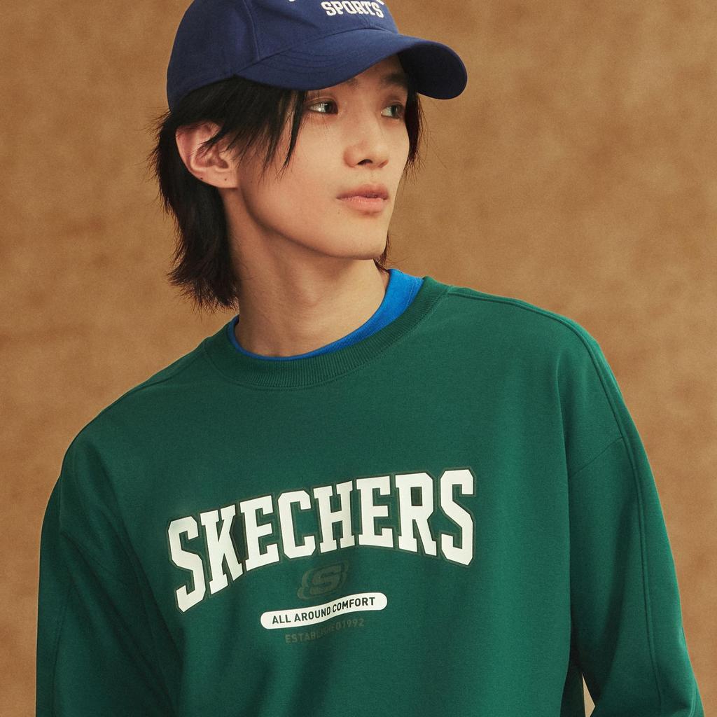 Skechers Sportlife Sweatshirt Unisex Rainforest Green L324U100-03JK