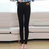 Fashion Casual Women Printed Span Ladies High Waist Keep Warm Long Pants