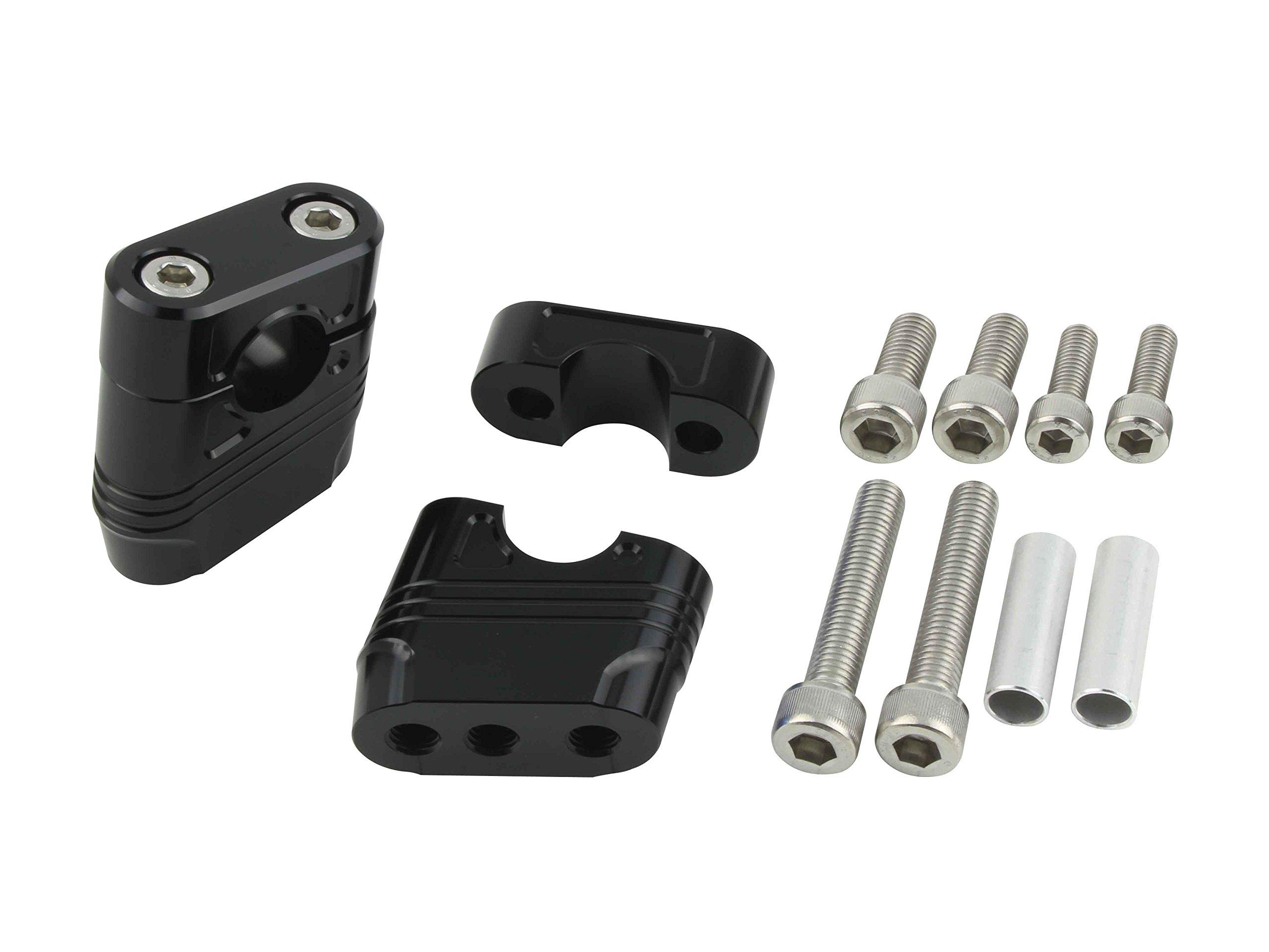 

POSH FAITH Motorcycle Muscle Position Bracket, Black, 070052-06 чёрный