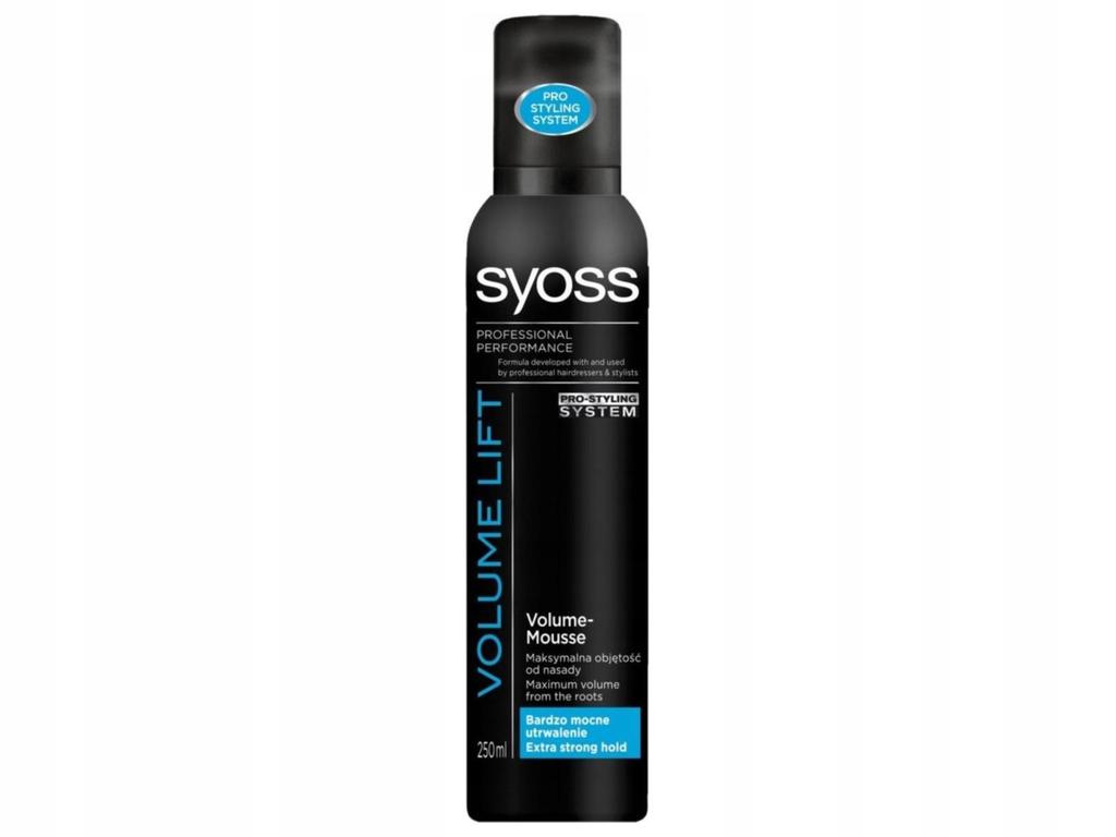 Syoss Volume Hair Mousse With Lift Technology And Collagen, Level