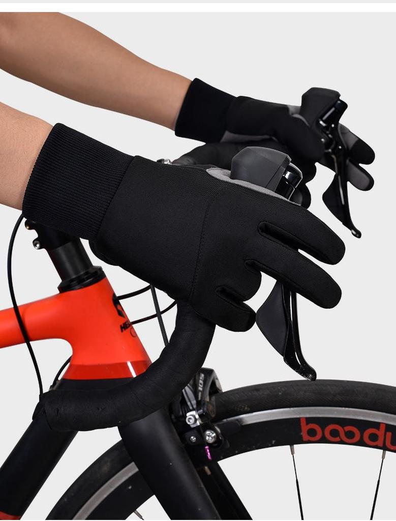 Touchscreen Warm Winter Cycling Gloves - Anti-Slip, Wear-Resistant for Outdoor Sports & Road Biking