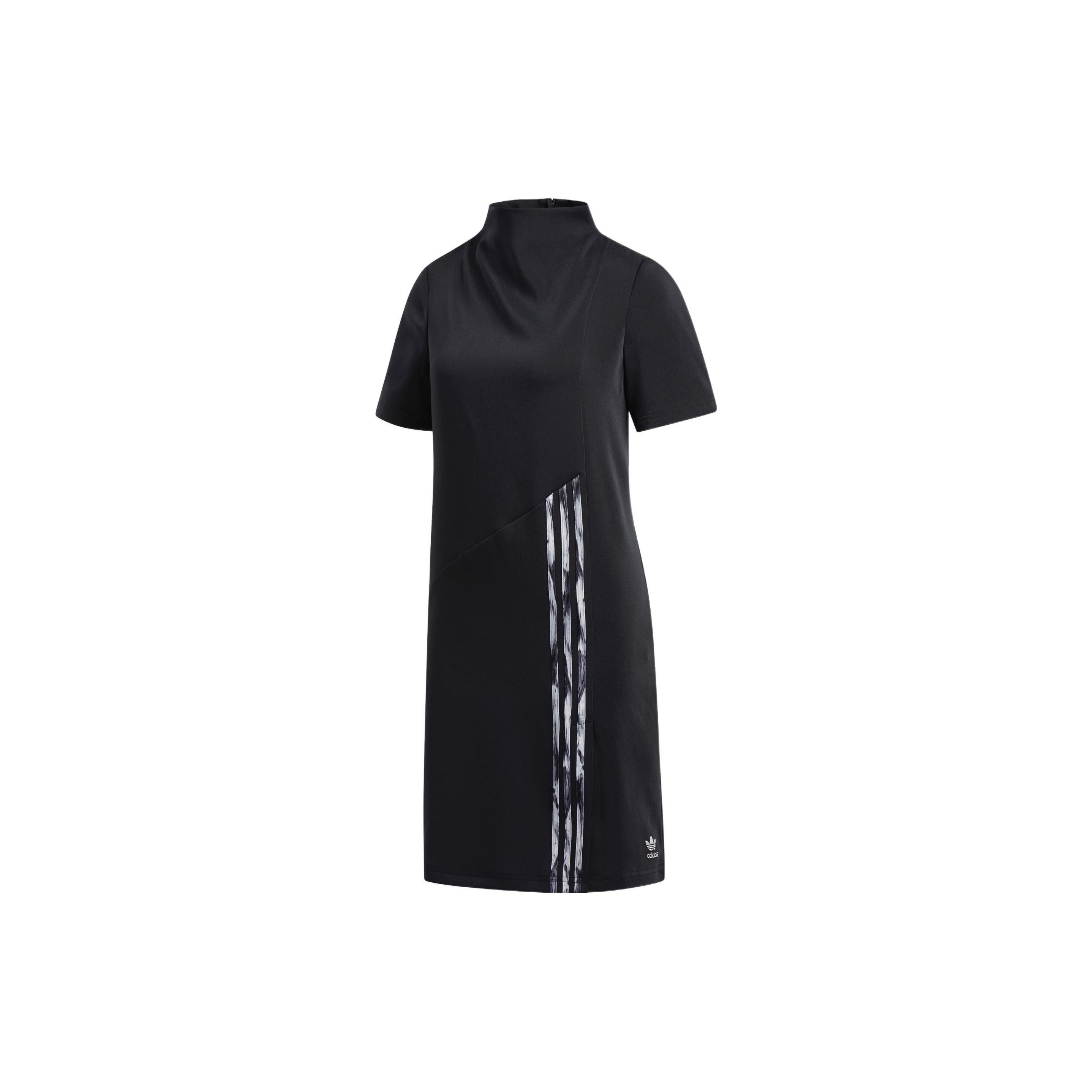 Adidas X Danielle Cathari Turtleneck Dress Women Black White FN2782 30