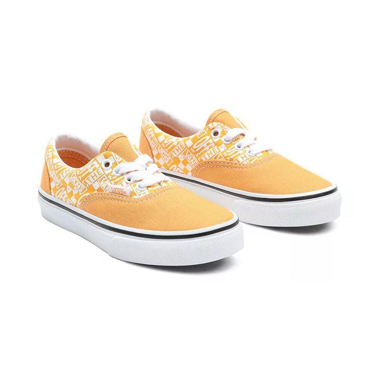 Vans Slip-Resistant Durable Breathable Low-Top Kids Skate Shoes Kids sneaker Yellow VN0A38H83S6