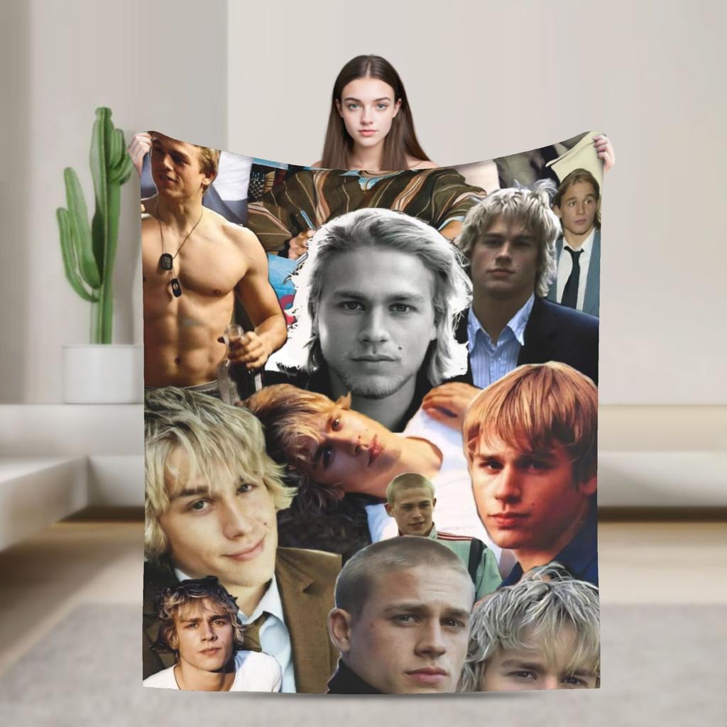 Charlie Hunnam Monstrum Příběh Eda Geina Deky Kvalitní Měkké Teplé Ložní Přehozy Jarní Židle Pohovka Postel Vtipné Přehozy na Postel