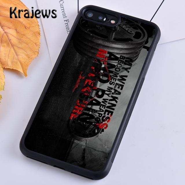 Training Workout Gym Crossfit Quote Phone Case For iPhone 17 Air 16 15 14 Plus 12 13 Pro Max Coque
