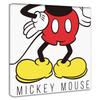 Disney Mickey Mouse Art 30cm X Made In Stylish Interior Living Room Fabric Panel, 30cm, Japan, Poster, Decor, Decor, Illustration, Simple, Pop, Panel,