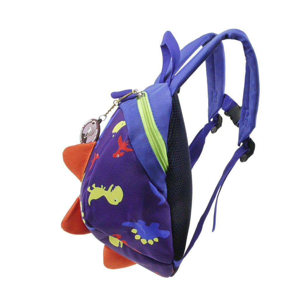 Dinosaur Backpack for with Harness to Prevent Lost Kids Bag for Boys and Elementary Outdoor Outing Accessories [FakeFace] Kids, Cute, Children, Girls,