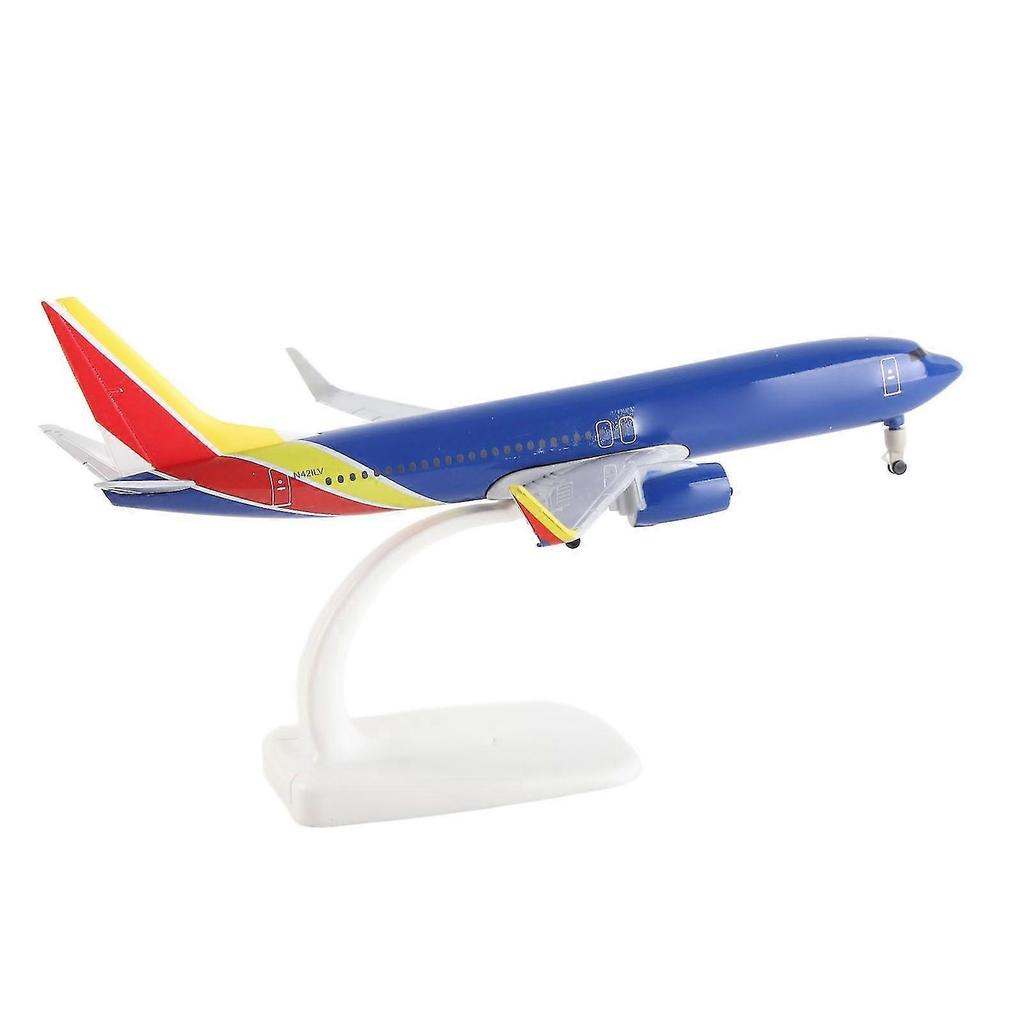 Alloy Simulated Airplane Model Diecast Airliner Model Compatible with Home Study Office - Kid & Adult Decoration