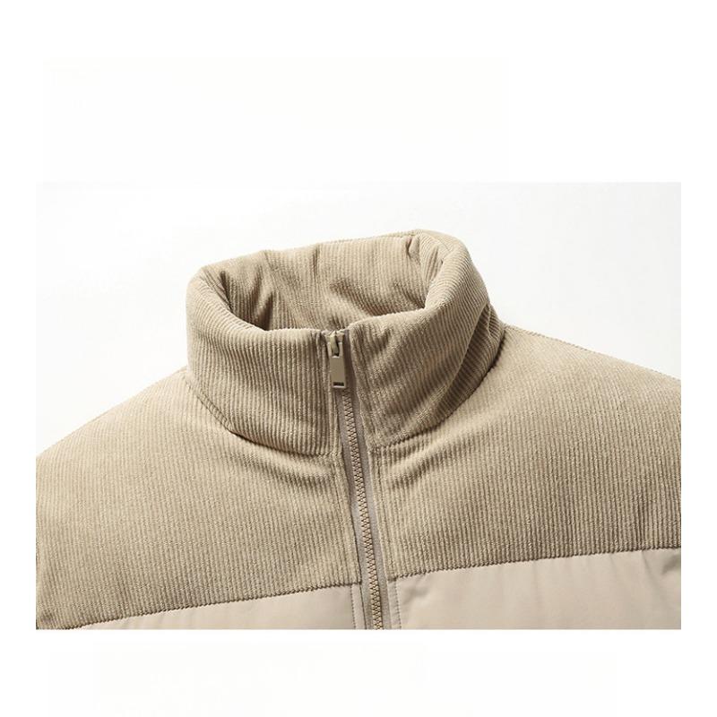 A New Style of Cotton-padded Winter Jacket with Added Fleece and Thickened Warmth