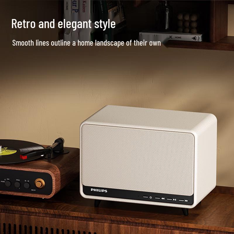 Philips TAS6500 Retro Bluetooth Desktop Speaker