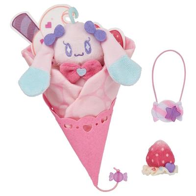 Himitsu no Iipuri Tenohira Plüschtier R Puri Usa Set