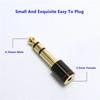 Audio Adapter 6.5mm To 3.5 Jack 1/4" Male 1/8" Female Headphone Plug Converter For Microphone Amplifier Consumer Electronics