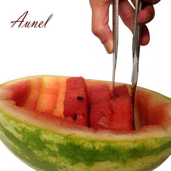 Fantastic Watermelon Cantaloupe Slicer Cutter Server Corer Scoop
