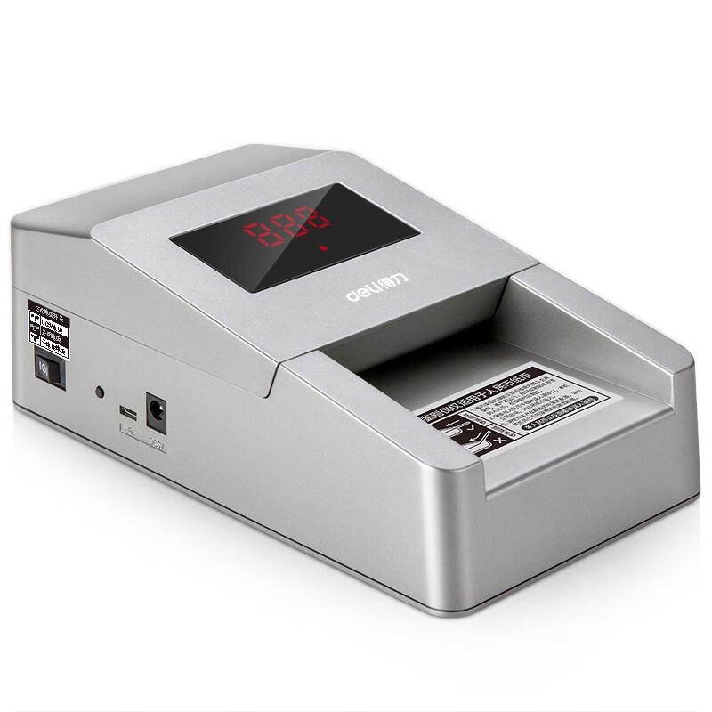 Deli 2116 Portable Banknote Counter with Counterfeit Detection