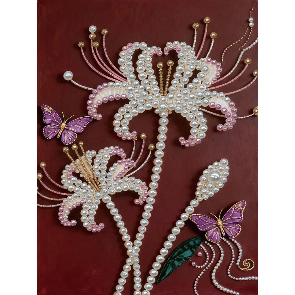 DIY Pearl Art Painting for Adults Home Wall Decoration Gifts Pearl Gem Paintings Picture Arts Craft 30x40cm With Frame