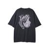 NONFLOOR Say Cheese T-Shirt Washed Charcoal