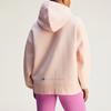 Adidas X Stella McCartney Full-Zip Reversible Knit Sports Loose Hooded Long Sleeve Jacket Women Jacket Steam-Pink JI5160