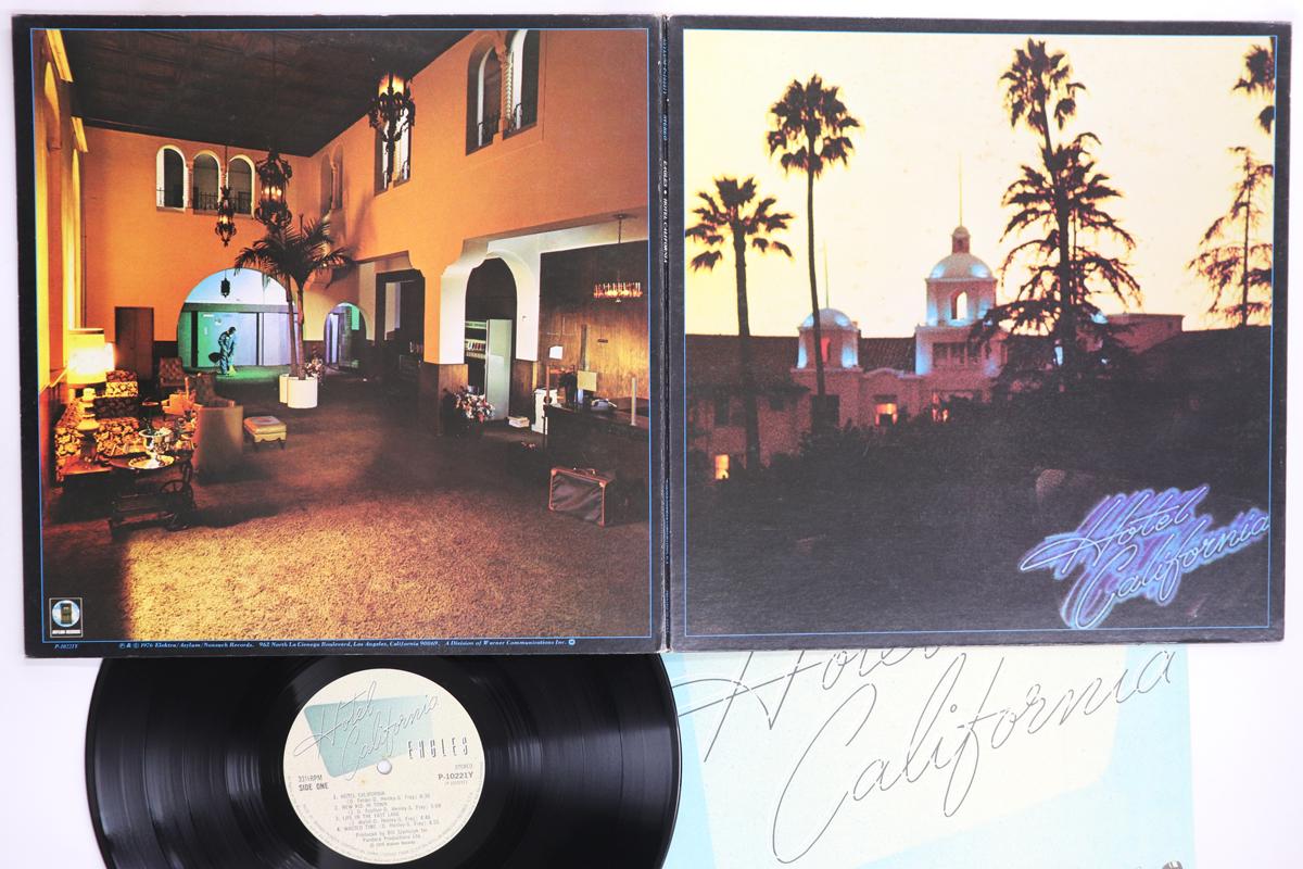 

LP Record EAGLES Hotel California P10221Y ASYLUM 1976 Japan Rock Used