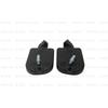 Black Deluxe Footpegs Rider For "Royal Enfield Shotgun & Classic 650"