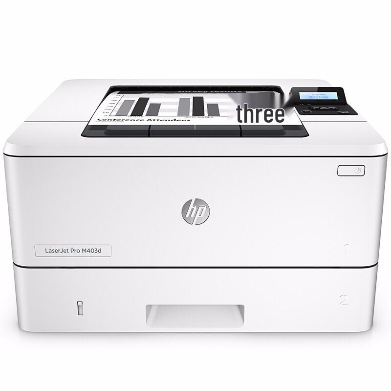 

HP LaserJet Pro M403d Mono Laser Printer CN plug (adapter included)