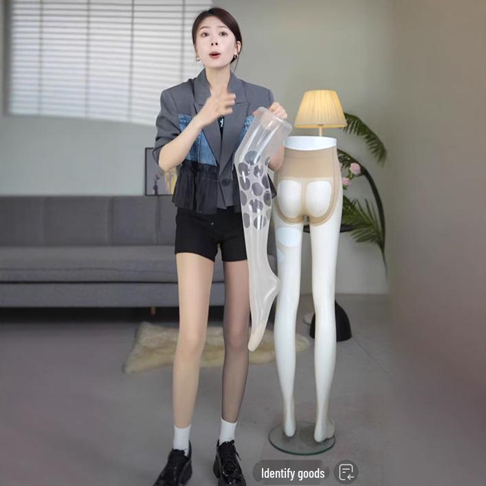 

Peach & Apple Hips Anti-Snag Nude Stockings: Pineapple Skin Beauty Socks for Spring & Autumn Other Sizes