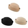 Classic Straw Sun Hat With Breathable Material For Summer Casual Wear