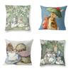 4 Pcs Brambly Hedge - Poppy 1 Dakimakura Pillow Case Pillow Cover Anime Pillow Cushion Anime Pillow Case 45x45cm 18x18Inch