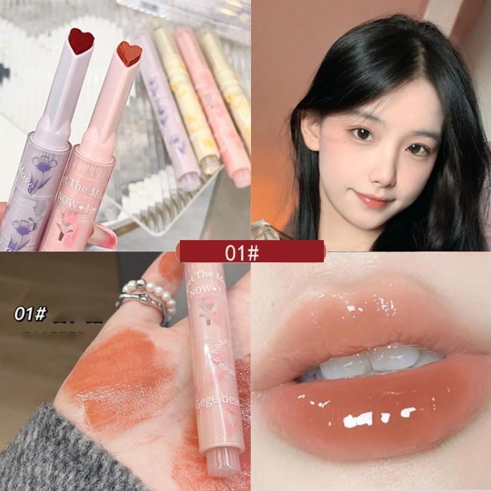 Highly Melting Lip No Makeup Lasts All No Uneven Skin Peel Shiny Almond Dew Cute, Pigmented, Makeup. Skin-colored. Smudging. Colored. Long-lasting.