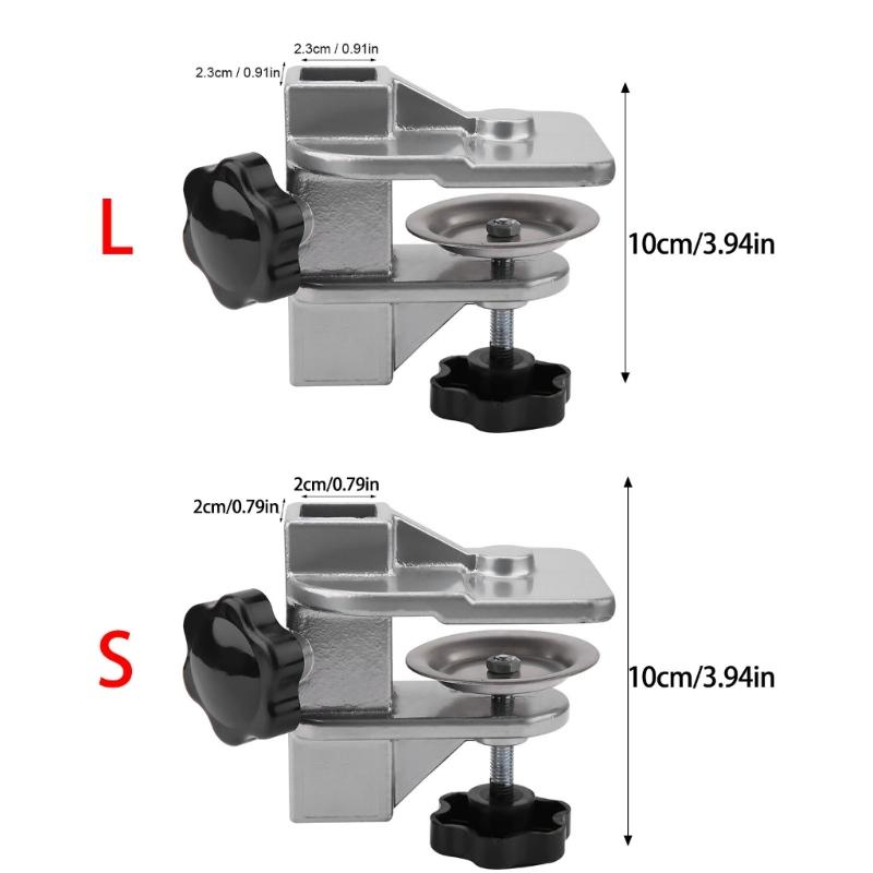 Convenient Table Clamp Aluminum Alloy Pet Grooming Table Clamp for Secure and Stable Grooming Work Pet Salon Home Use