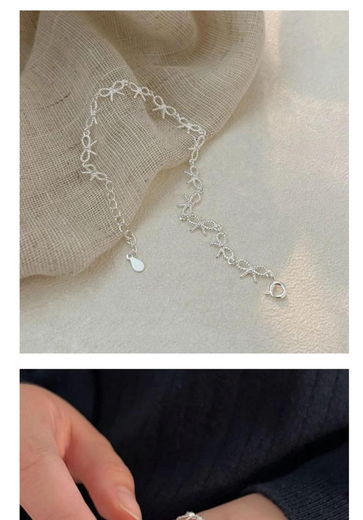 Trendy Cool Bow Bracelet: Simple, Versatile, and Fashionable Women's Style