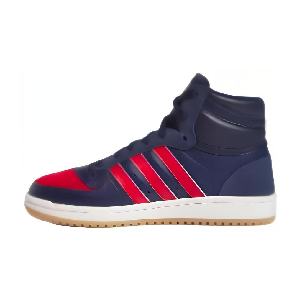 Adidas Originals Top Ten Non-Slip Durable Mid-Top Kids Skate Shoes Kids Sneakers Blue Red IF2709