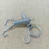 10Pcs Multipurpose Spring Animal Cage Latches Lock Spring Rabbit Cage Door Tension Spring with Hook
