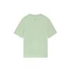 Li Ning Sports Life Series Enlightenment Solid Color Regular T-Shirt Women Tops Green AHSS312-2