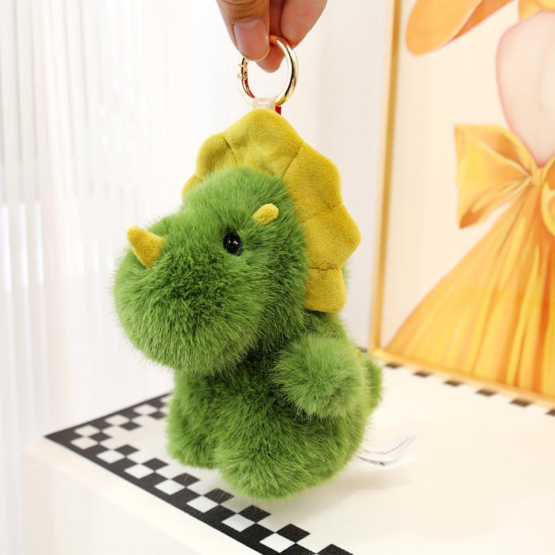 Style Cute Cartoon Plush Panda Keychain Pendant Car Decor For Kids And Teens