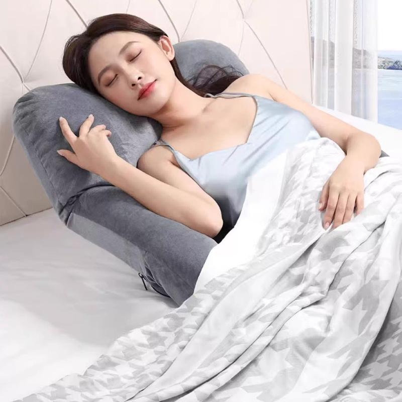 Folding Backrest Cushion Ergonomic Relaxing Lazy Armrest Cushion Lounger Comfortable Backrest Chair Home Ornamental Cushions