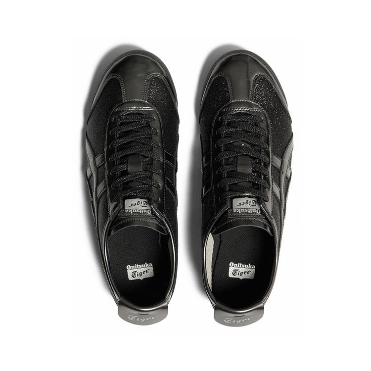 Onitsuka Tiger MEXICO 66 Low top Casual Shoes Women's Black Gray Sneakers 1183C480-001